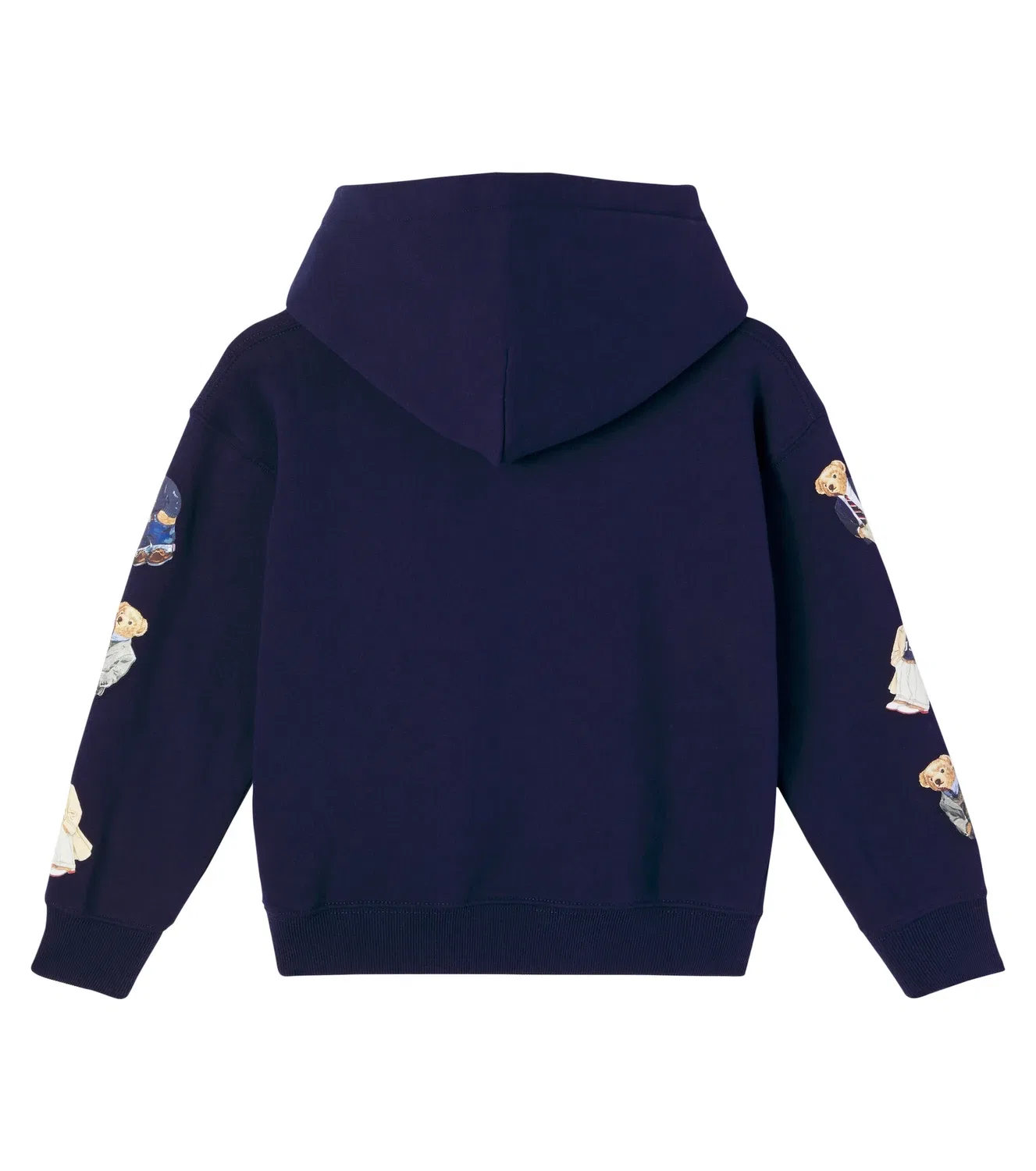 Худи с капюшоном из флиса с принтом Polo Ralph Lauren Kids, синий — фото 4