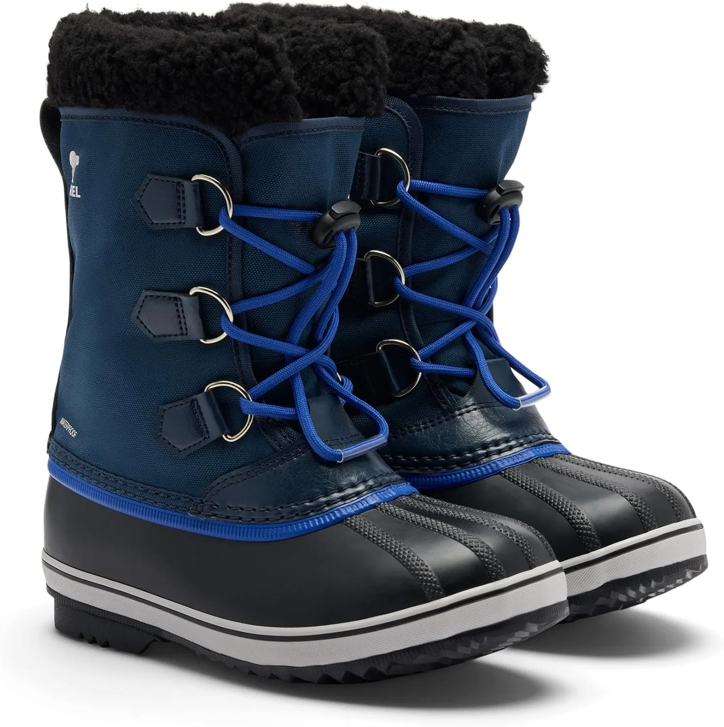 Детские снежные ботинки для девочек Yoot Pac SOREL, Collegiate Navy/Super Blue — фото 2