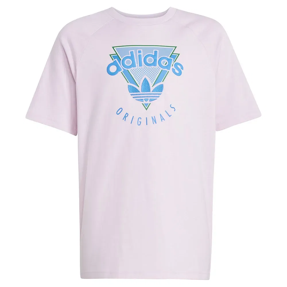 Детская футболка с принтом JC5862 Adidas Originals, Pink — фото 3