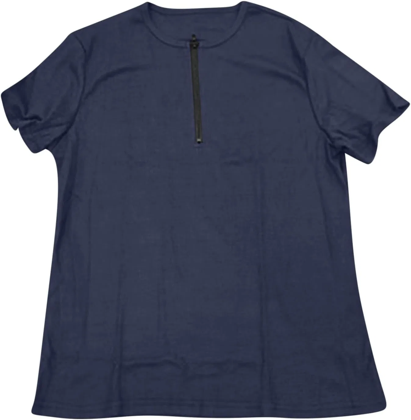 Мужская футболка-поло с полузастежкой Waffle Henley, Navy — фото 2