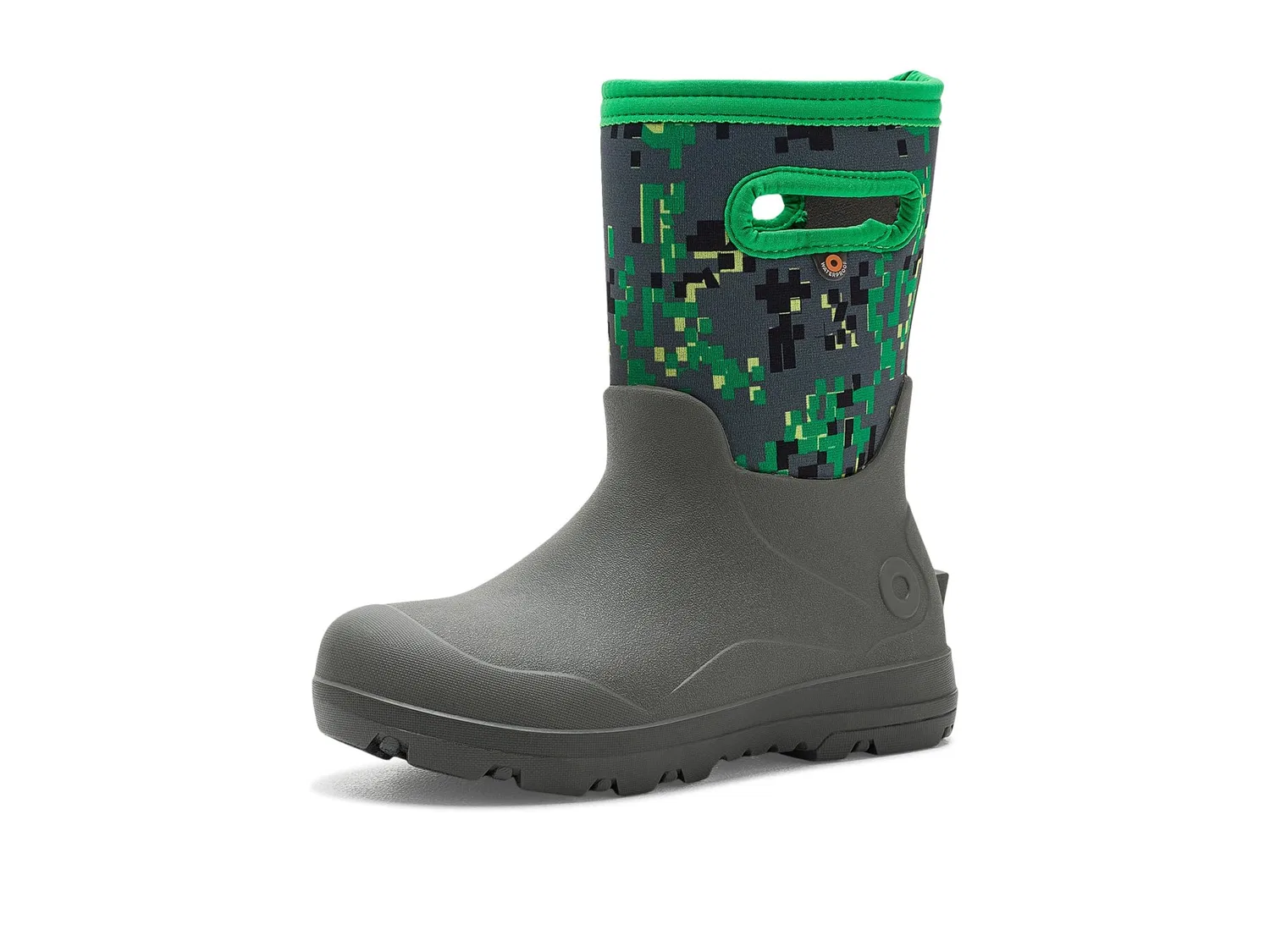 Бесшовные ботинки York Seamless-Crafted Camo (для маленьких и больших детей) Bogs Kids, Gray Multi