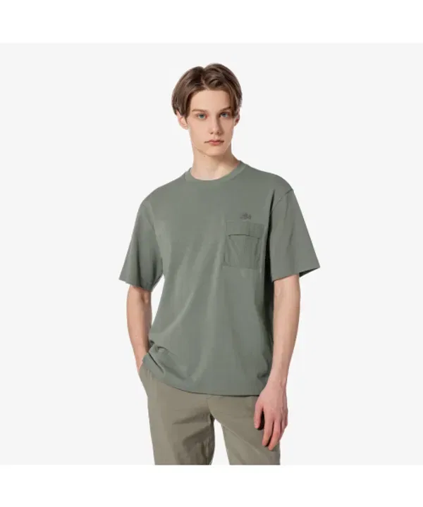 Футболка с карманом Lacoste, синий
