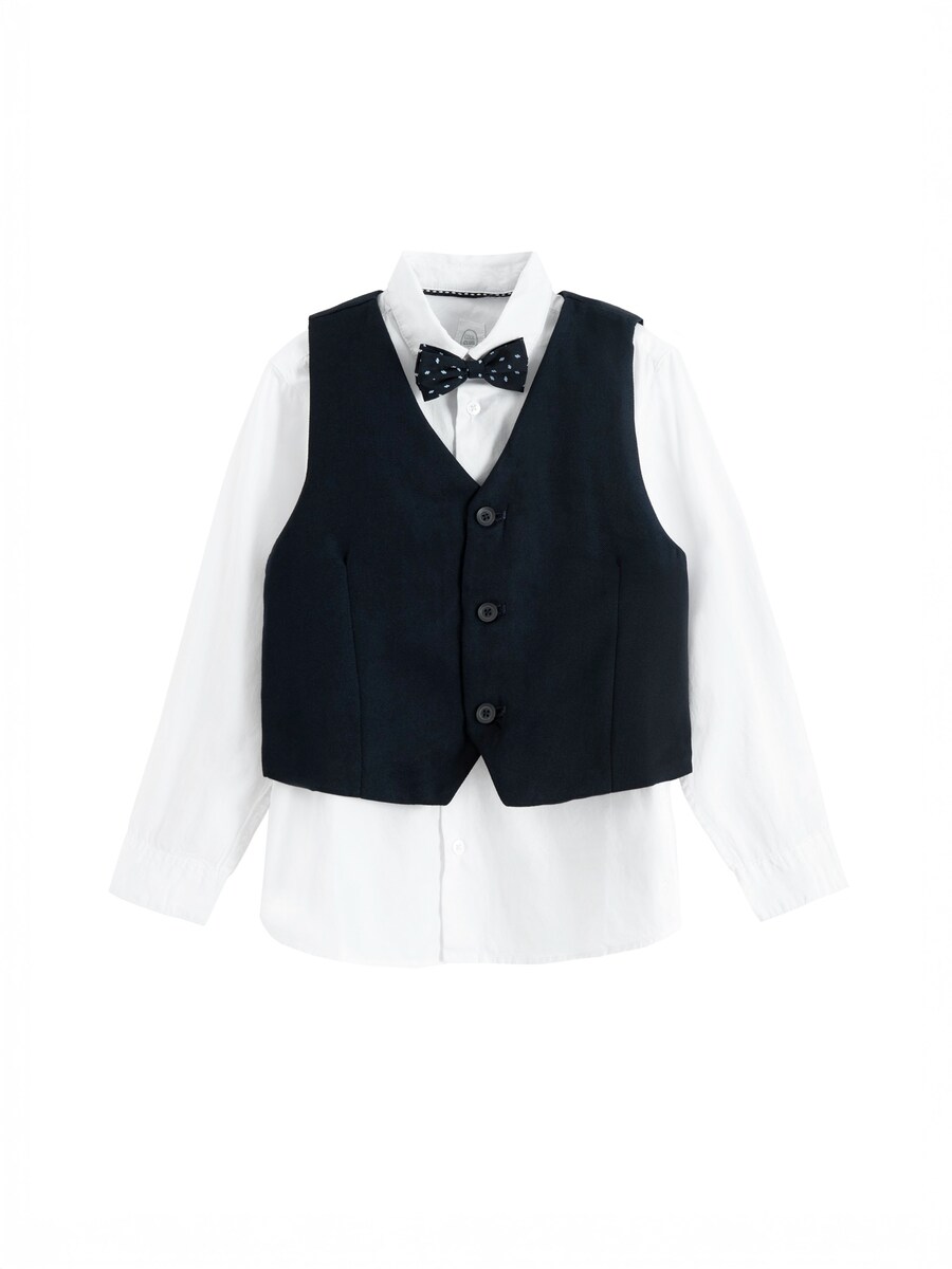 

Рубашка на пуговицах классического кроя Cool Club, белый