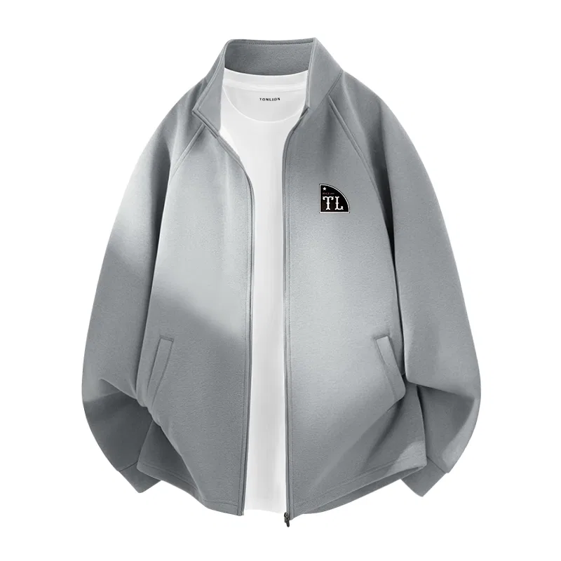 Детская куртка с воротником-стойкой Tonlion, Heather Grey