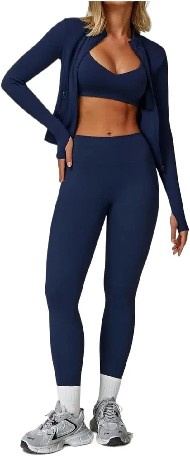 Спортивный костюм из 3 предметов, XAQUNILOR, Dark Blue 3