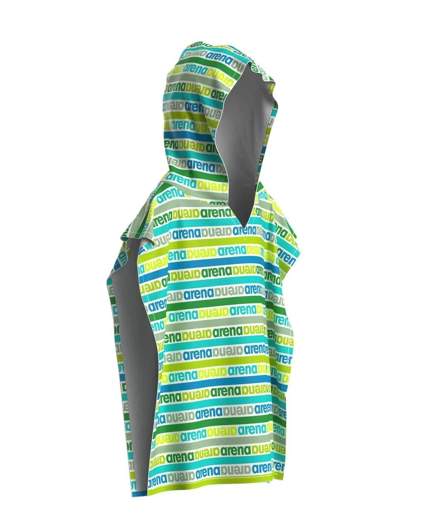 Детский пончо из махровой ткани Poncho Arena Kids Terry Poncho Arena, Цвет Bunt — фото 2