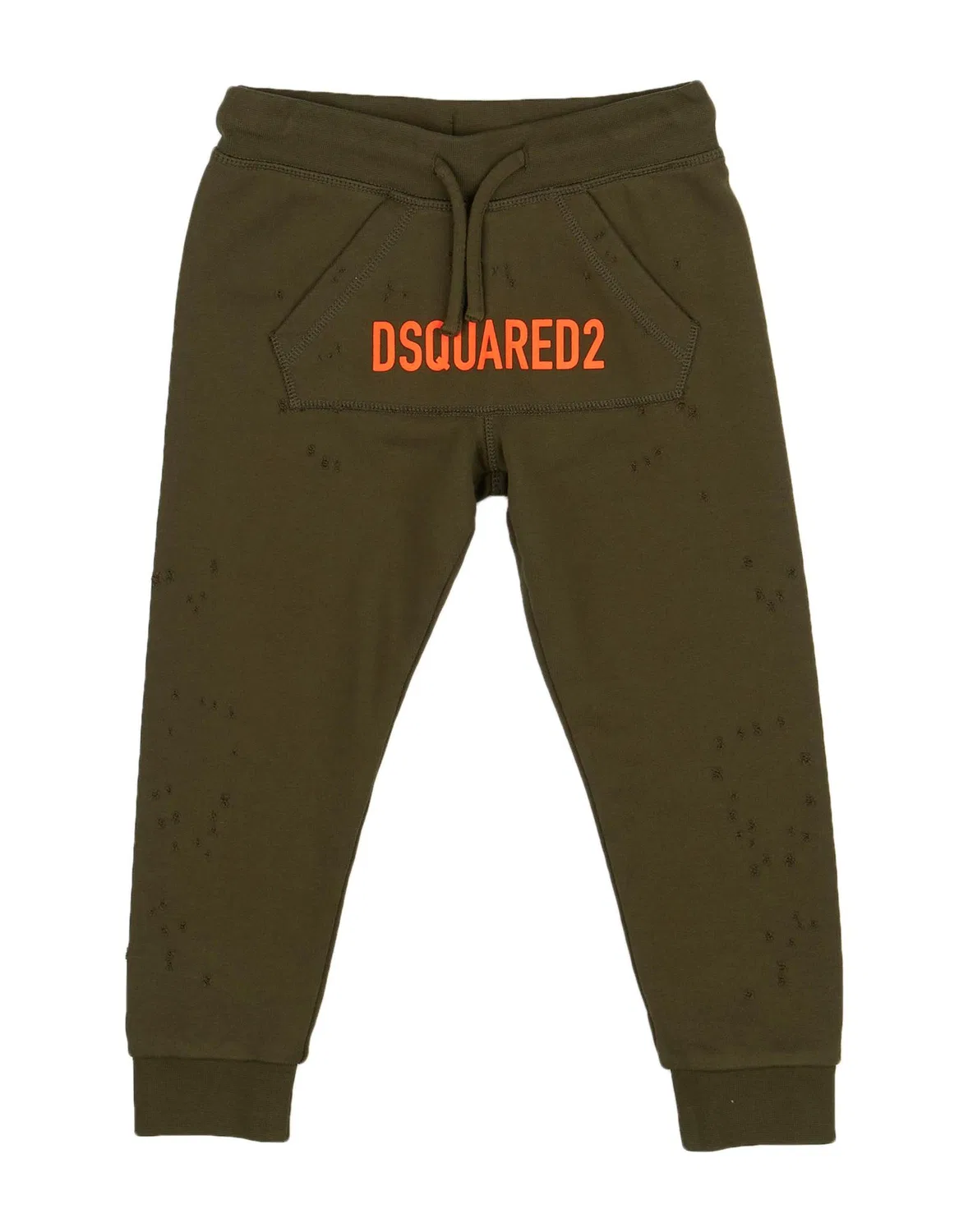 Детские спортивные штаны Dsquared2, темно-зеленый