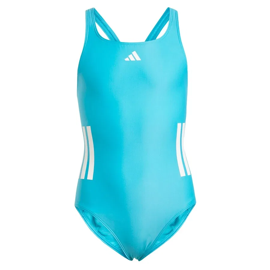 Спортивный купальник ADIDAS PERFORMANCE '3-Stripes C-Back Swimsuit' в бирюзовом цвете