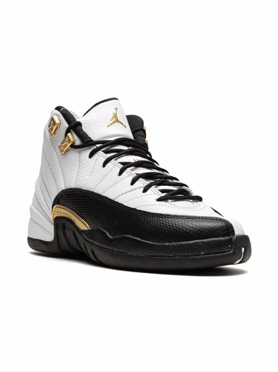 Кроссовки Air Jordan 12 Retro "Royalty Taxi", черный/белый