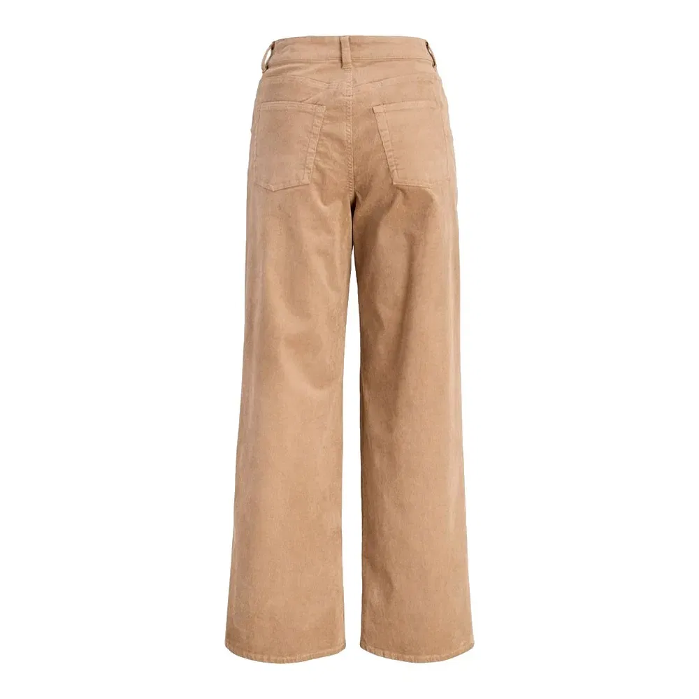 Детские брюки для девочек с широкими штанинами Zoe Gelly Wide Leg Jack & jones, Beige — фото 4