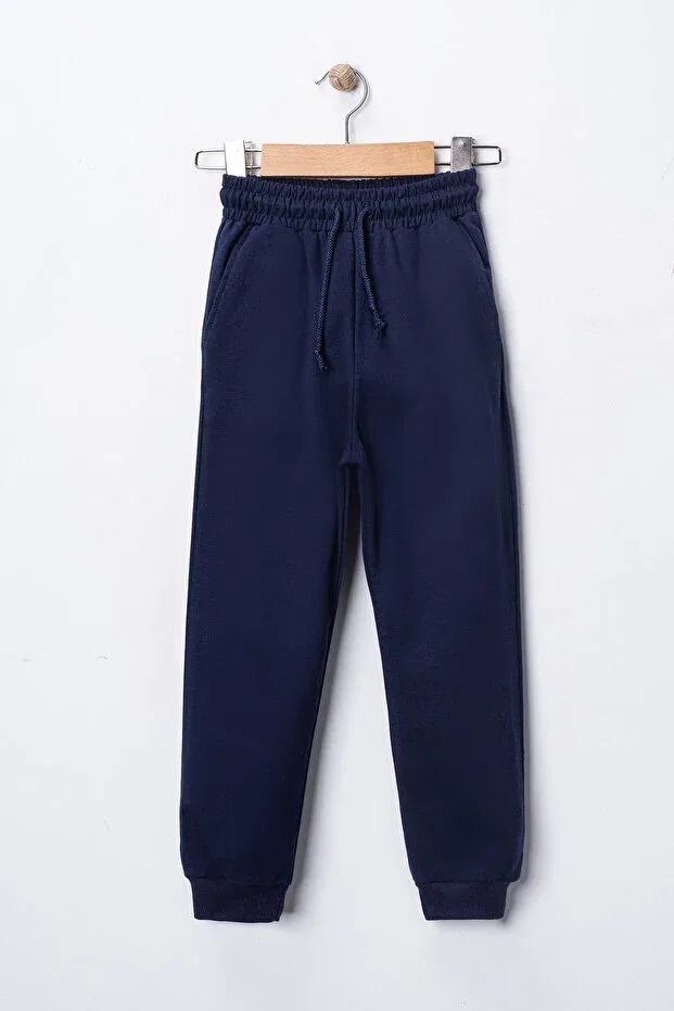 Детские спортивные штаны для мальчиков хлопковые Jogger Lamonde, Navy Blue
