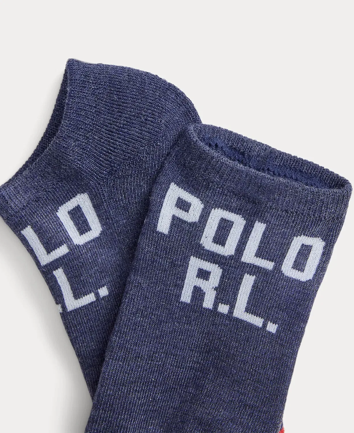 Женские носки-следки набор 6 пар с принтом Multicolor Polo Ralph Lauren, Multicolor — фото 2