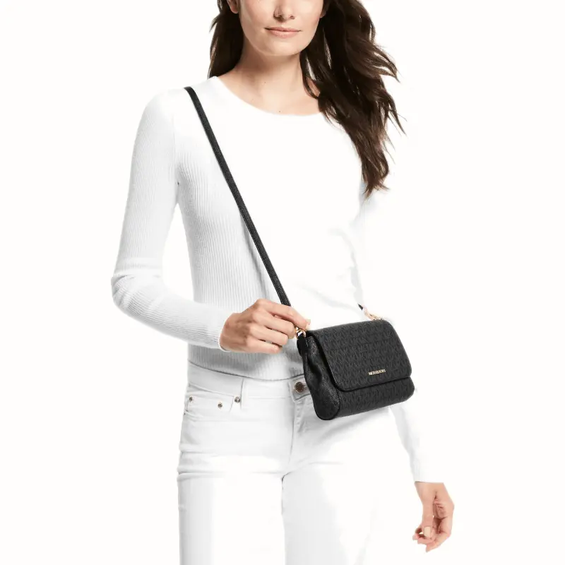 

Сумка Michael Kors Medium Logo Convertible Crossbody, черный
