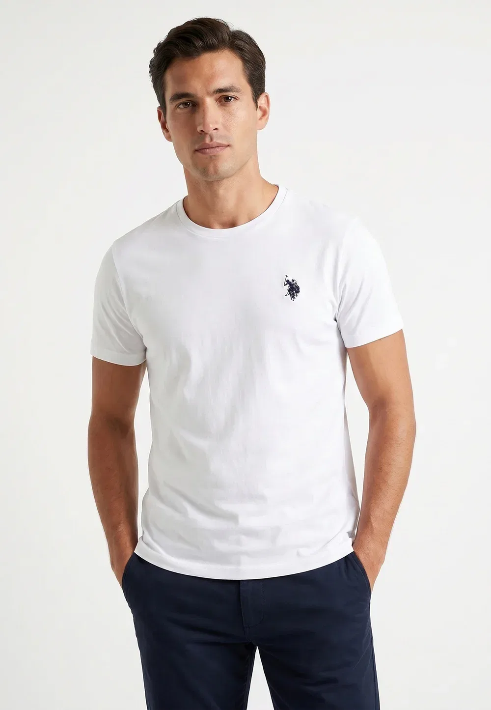 Футболка - базовая футболка U.S. Polo Assn., Bianco