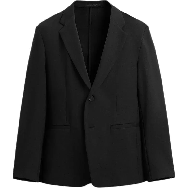 Мужской деловой костюм умеренный воротник ZARA, Черный