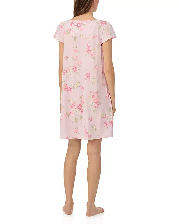 Женская ночная рубашка с цветочным принтом Ralph Lauren, Pink Print — фото 3