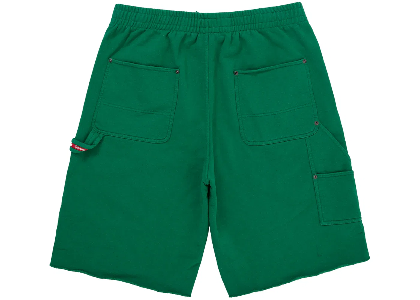 Мужские шорты с двойным наколенником Supreme Sweatshort, Green — фото 2