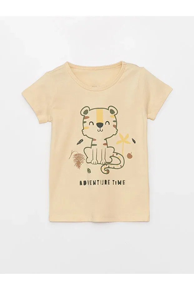 Детская футболка для мальчиков с принтом Zeyderkids, Beige