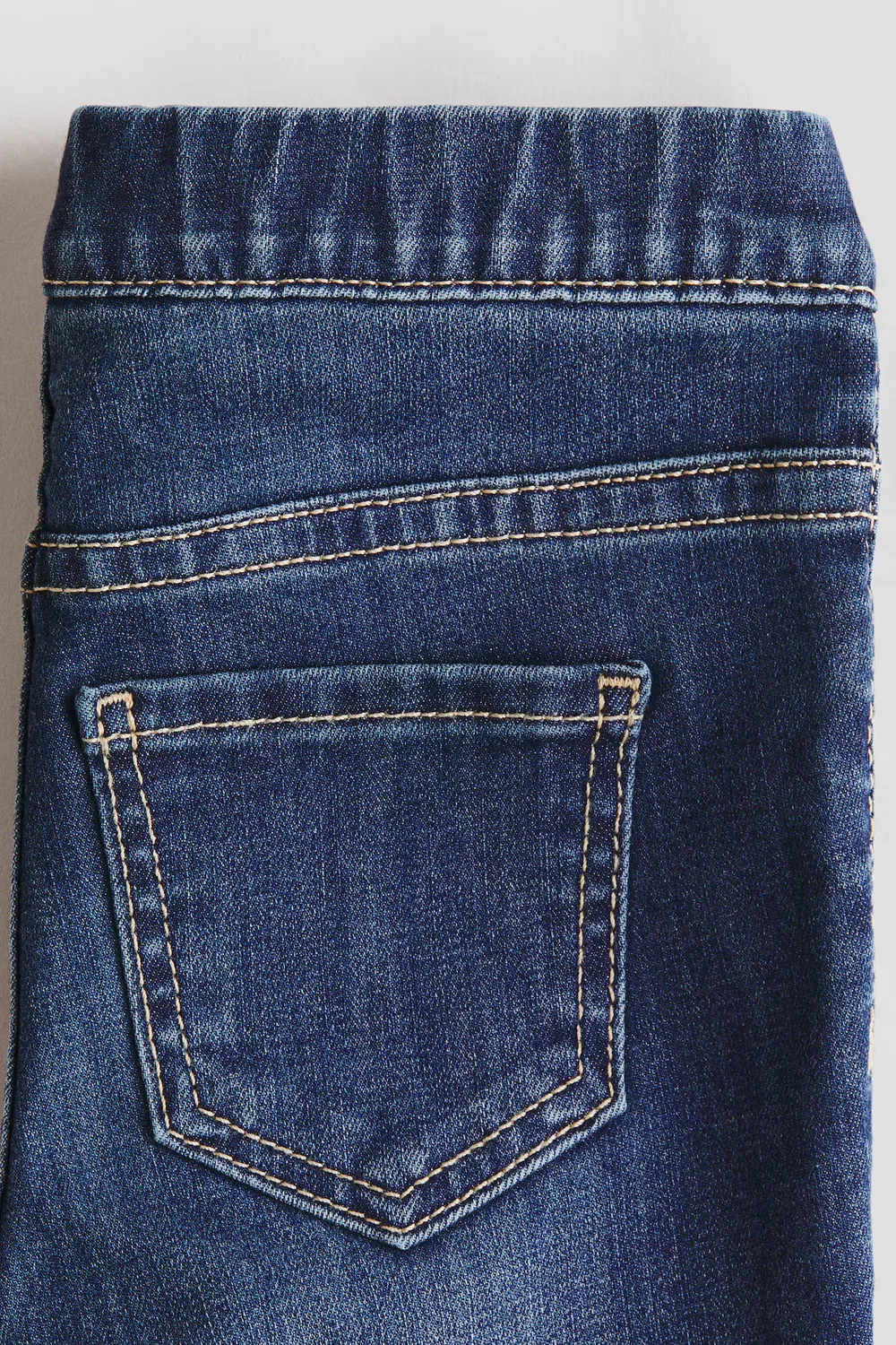 Джинсовые леггинсы H&M, Dunkles Denimblau — фото 2