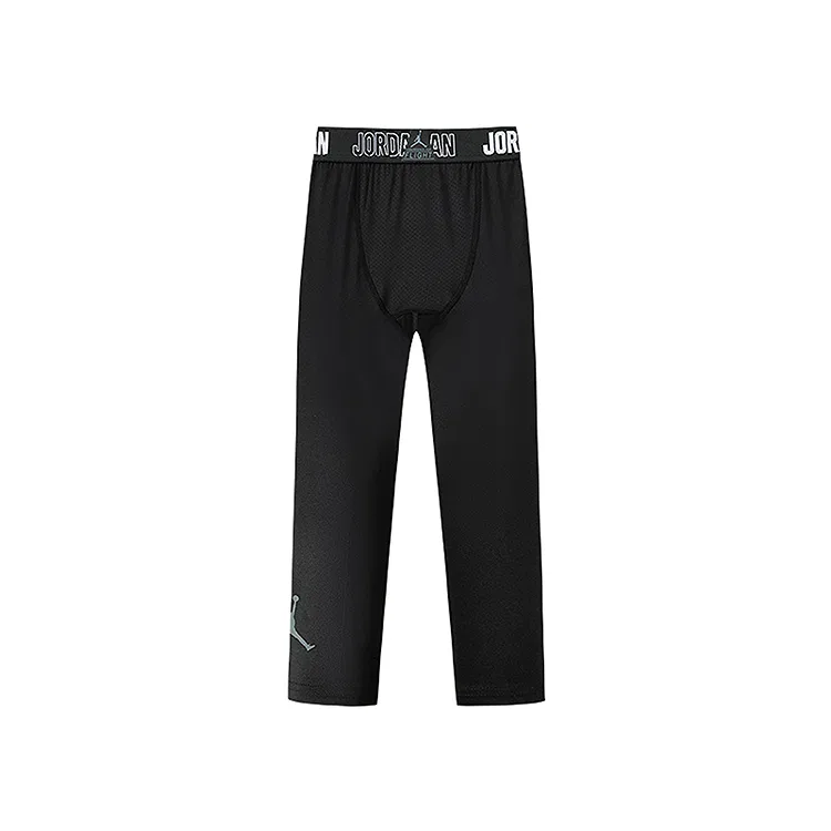Детские леггинсы с умеренной растяжимостью Jordan, Jet Black — фото 3