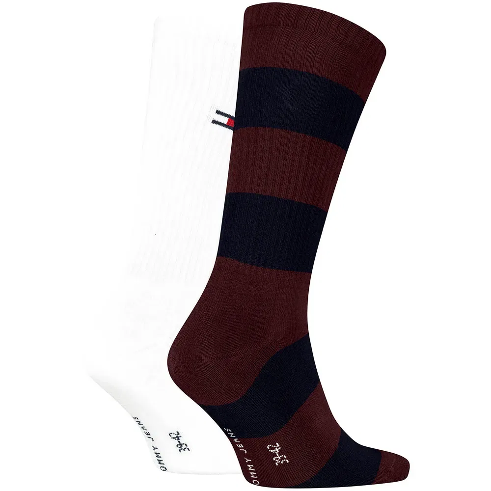 Женские носки с фирменной вышивкой Tommy hilfiger, Multicolor — фото 2