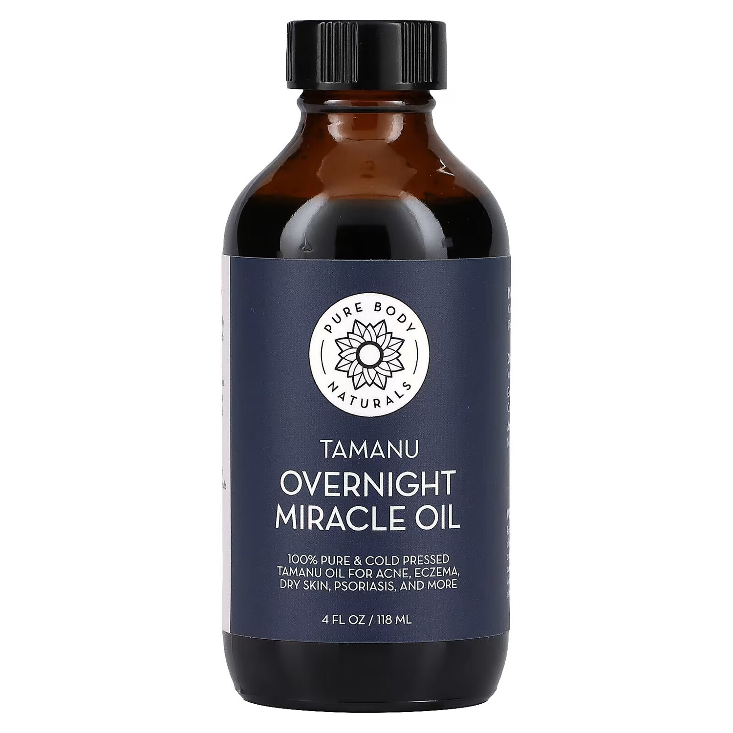 

Pure Body Naturals, Масло ночного чуда таману, 118 мл (4 жидк. Унции)