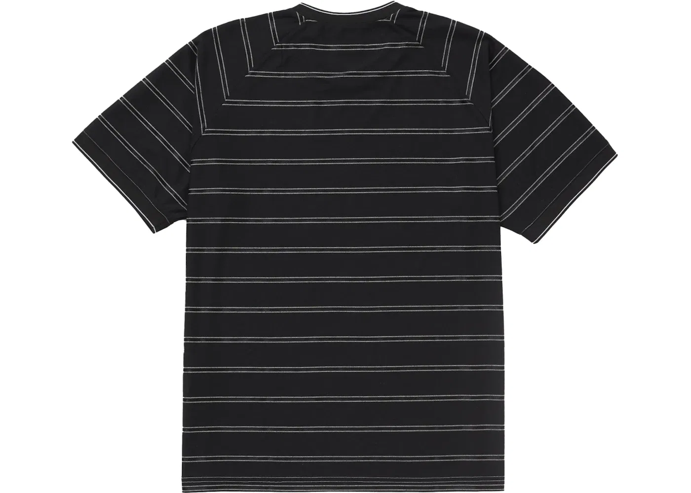 Мужская футболка с принтом Supreme Umbro Stripe Soccer Jersey, Black — фото 2