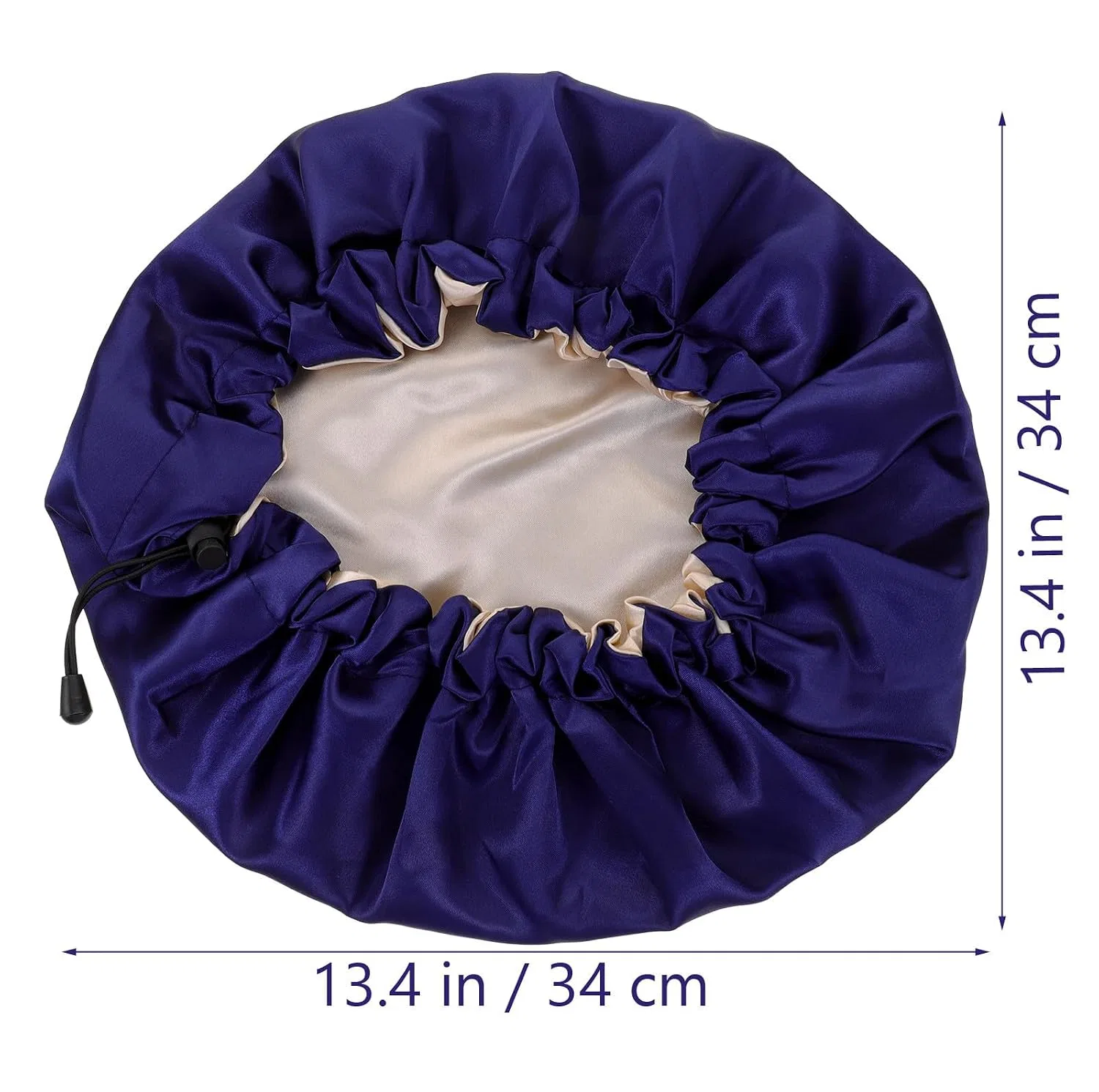 Шапочка для душа Satin, MAJORMENCH, 2 шт, 34x34 см — фото 2