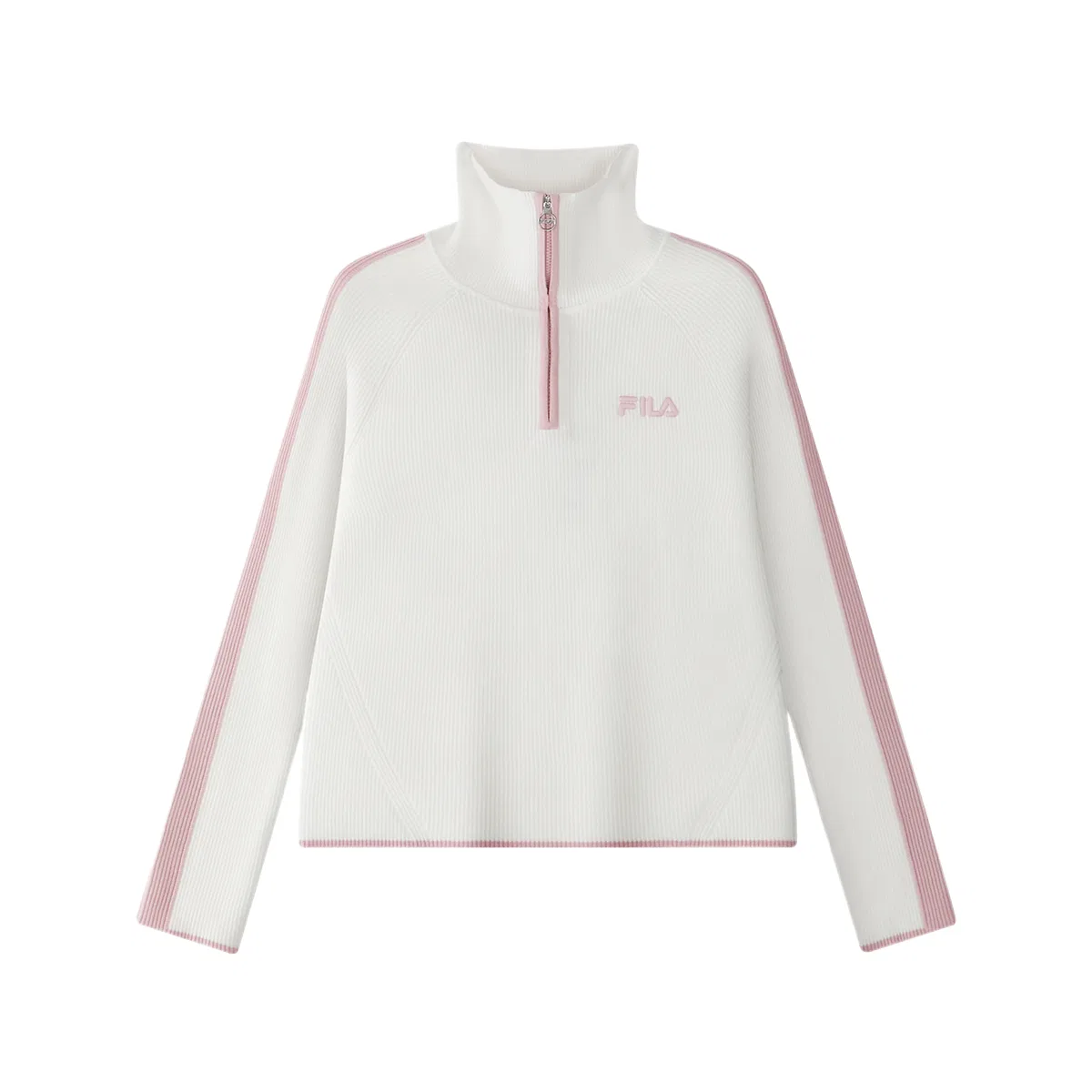 Детский свитер с высоким воротом Cloud White FILA KIDS