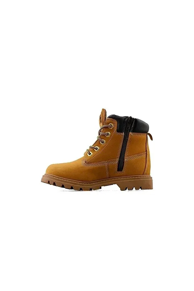 Детские ботинки для девочек с узором Caterpillar, Honey Nubuck — фото 2