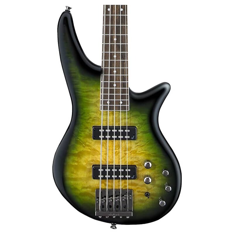 

Jackson JS Series Spectra Bass JS3QV 5-струнная бас-гитара, Alien Burst