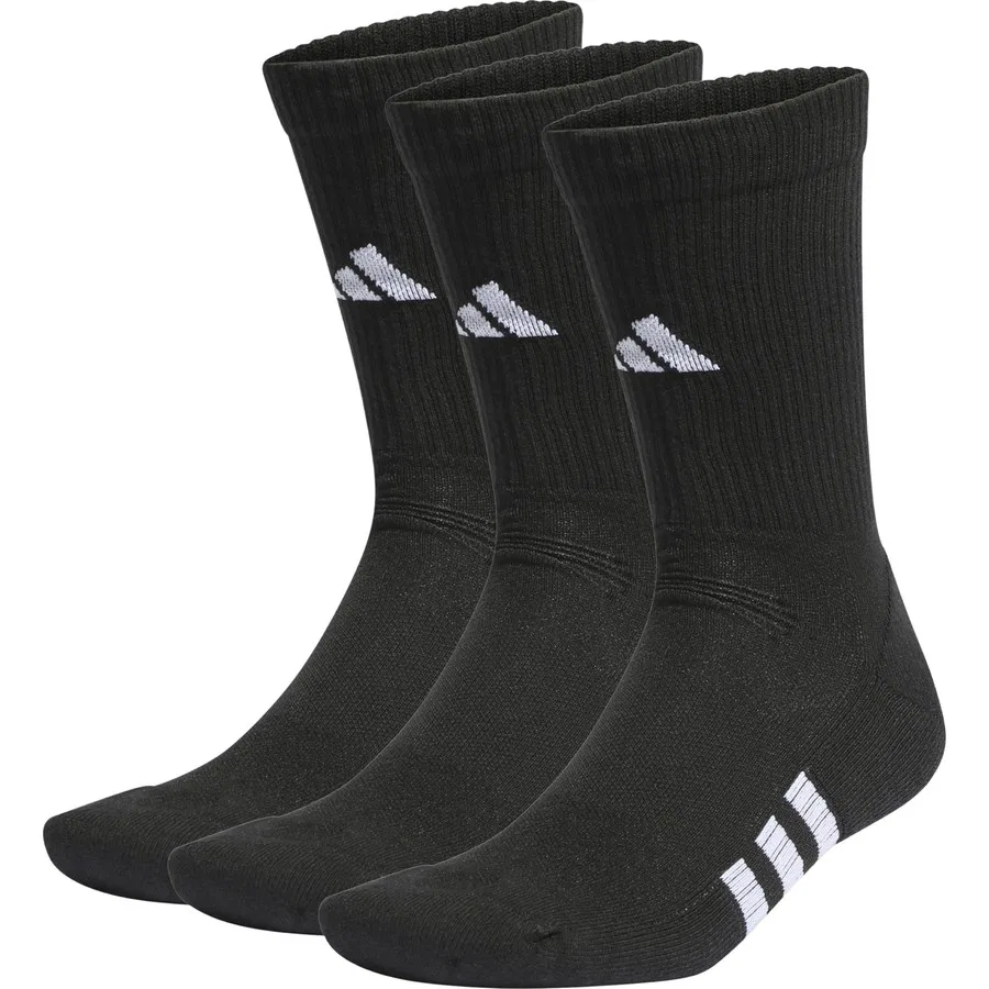 Спортивные носки с компрессией PRF CUSH CREW3P adidas, Черный — фото 3