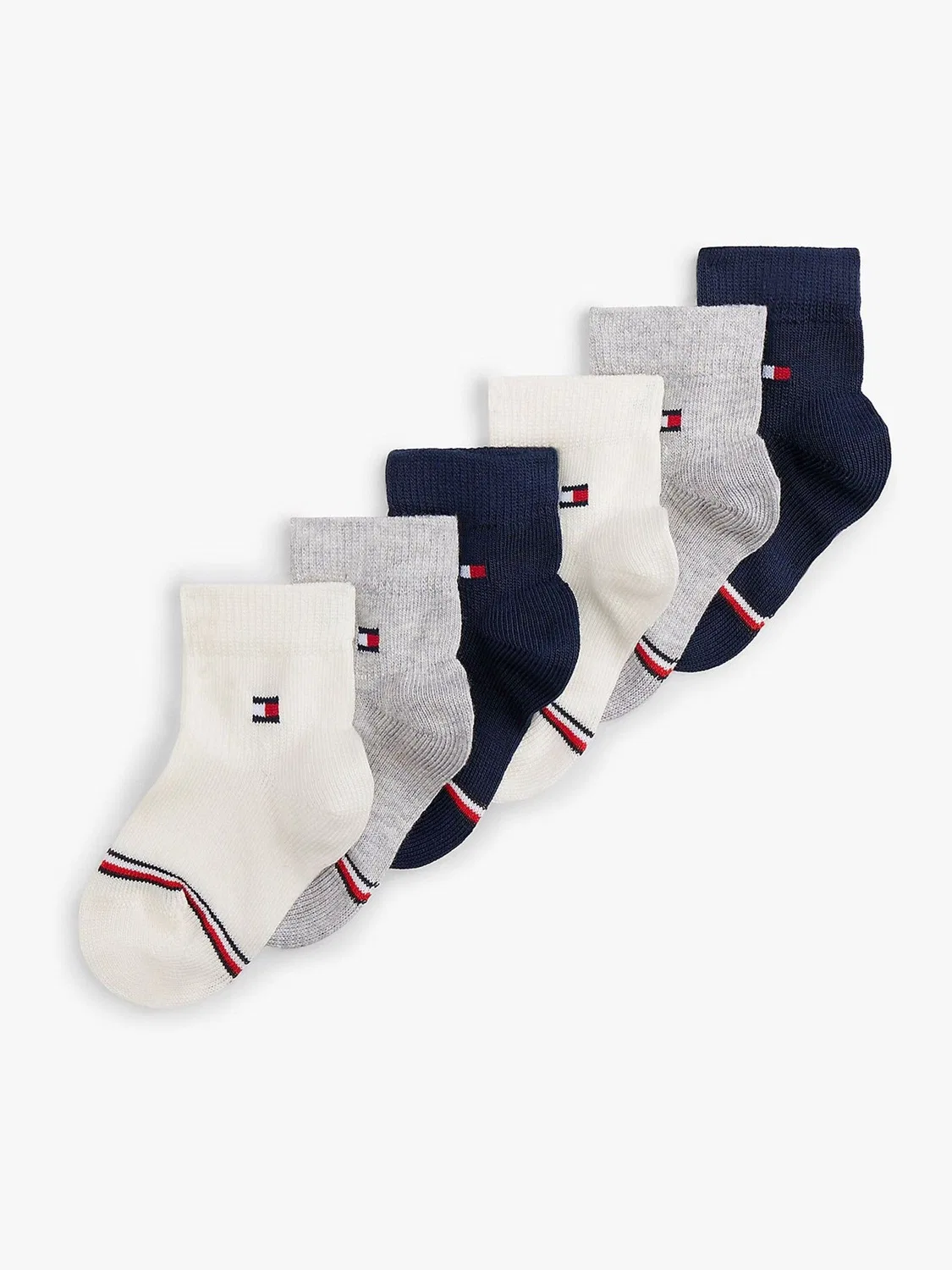 Носки, 6 пар Tommy Hilfiger, белые