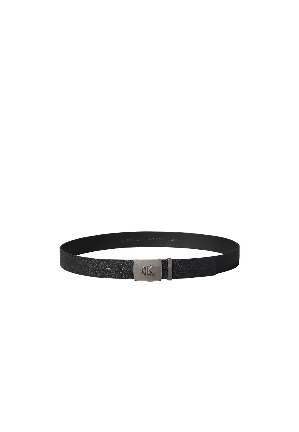 Джинсы, пластинка, камешек, закрепленный - пояс Calvin Klein, Black — фото 3