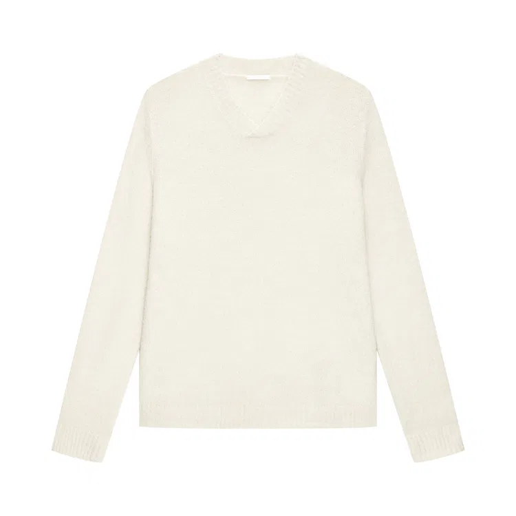 Детский свитер с V-образным вырезом Nice Rice, Beige Yellow