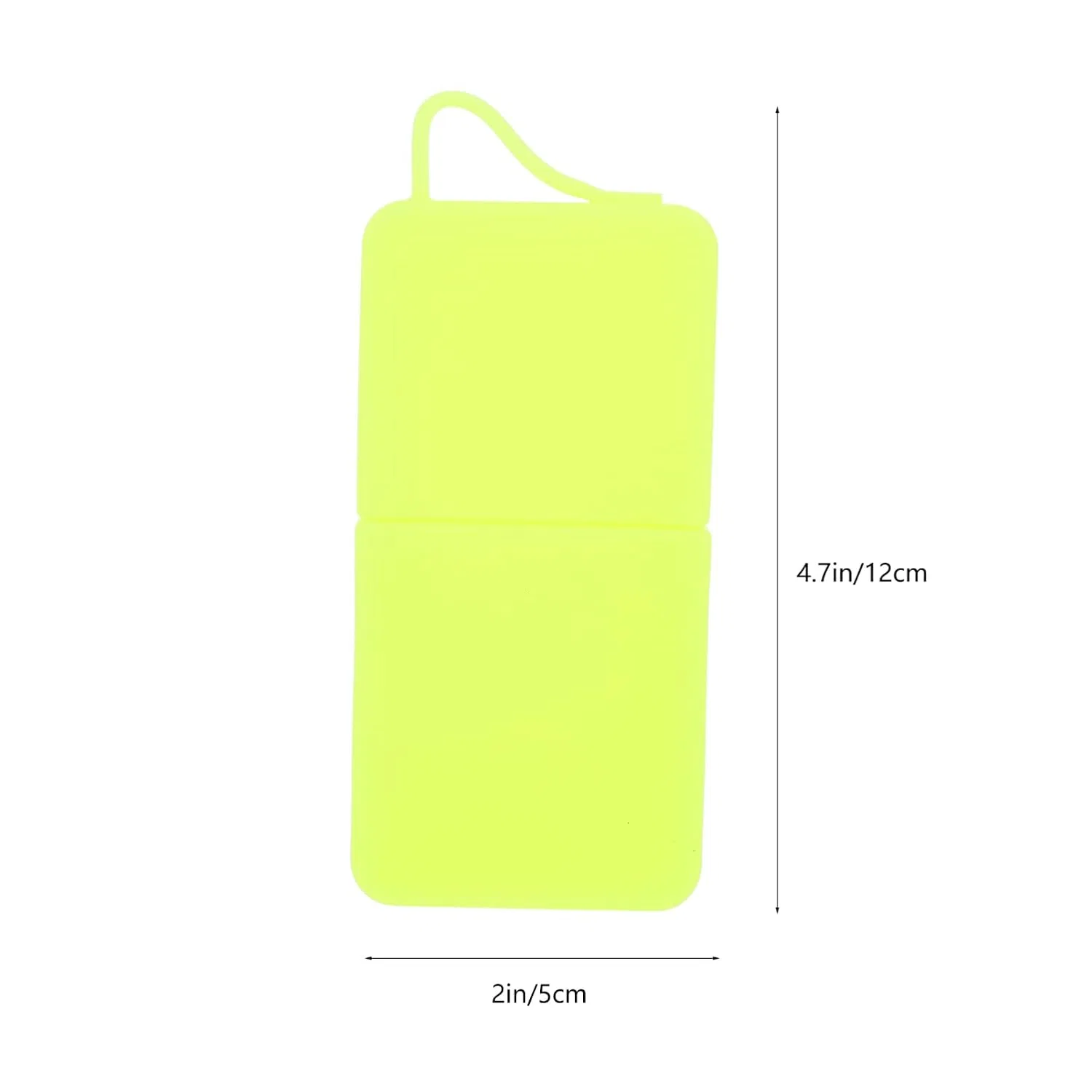 Ледяной ролик для лица из силикона, FOMIYES, 12x5 см, Yellow — фото 2