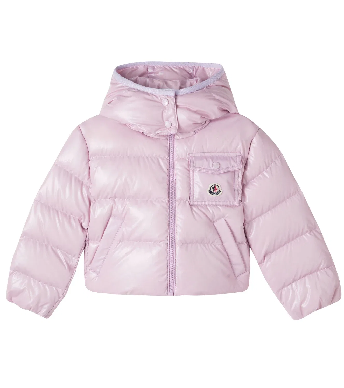Легкая куртка с наполнителем Andro Moncler Enfant, розовый