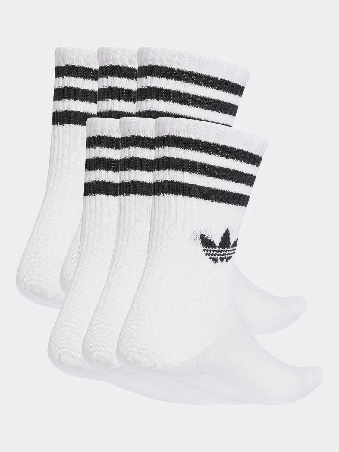 Носки, 6 пар, adidas Originals, белый — фото 2