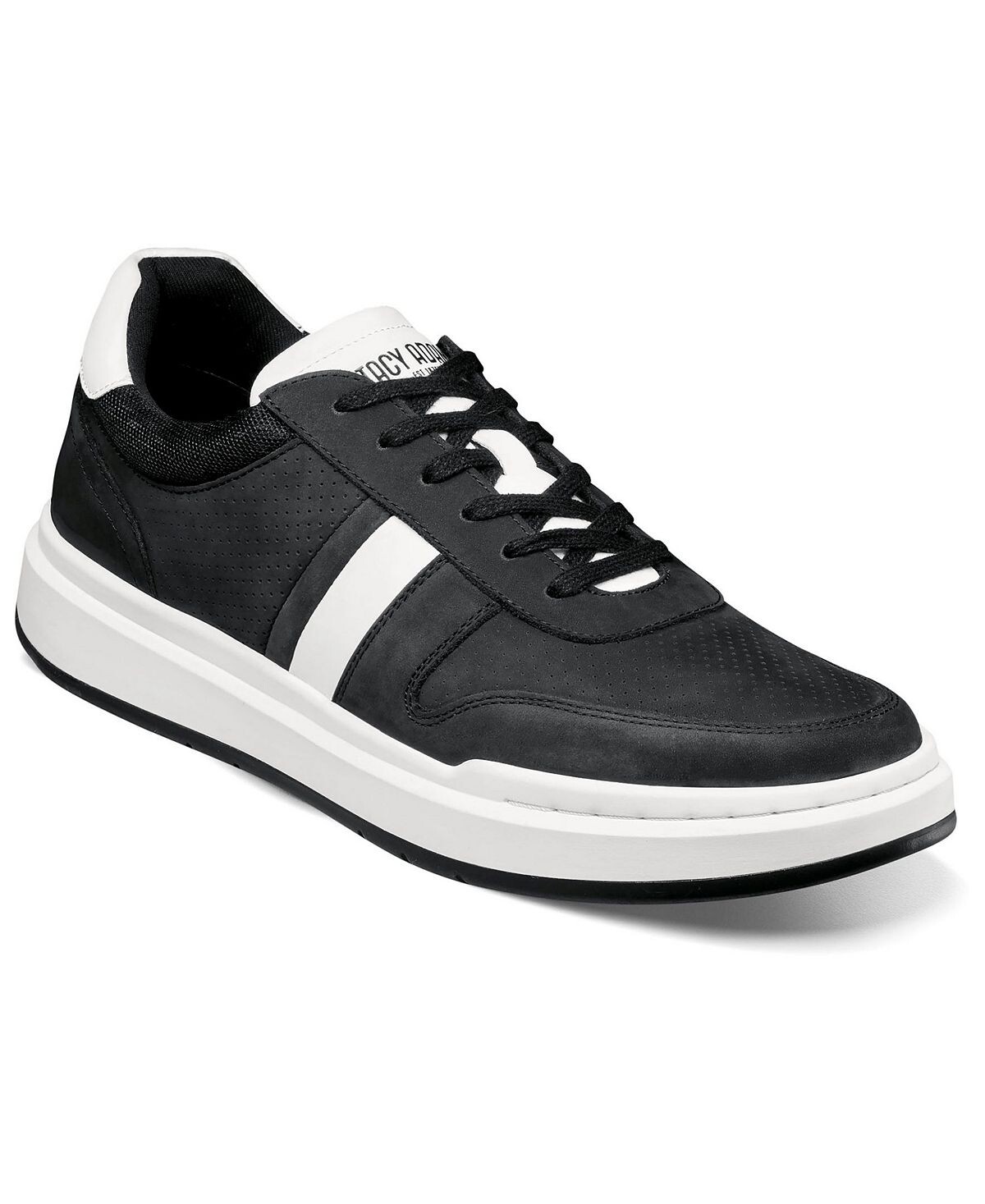 

Мужские туфли на шнуровке currier moccasin toe Stacy Adams, черный