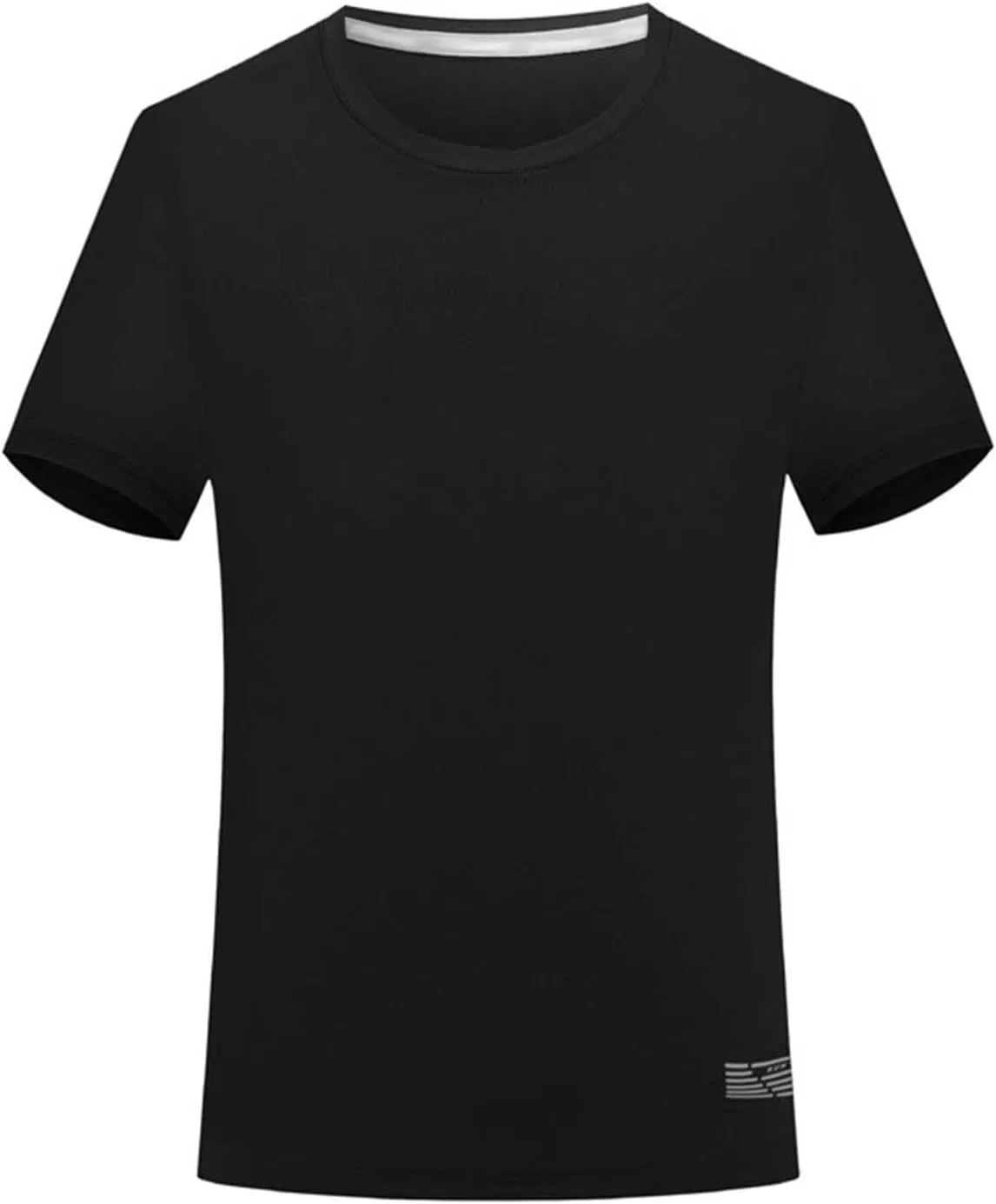 Мужская футболка для бега быстросохнущая Athletic, Black — фото 3