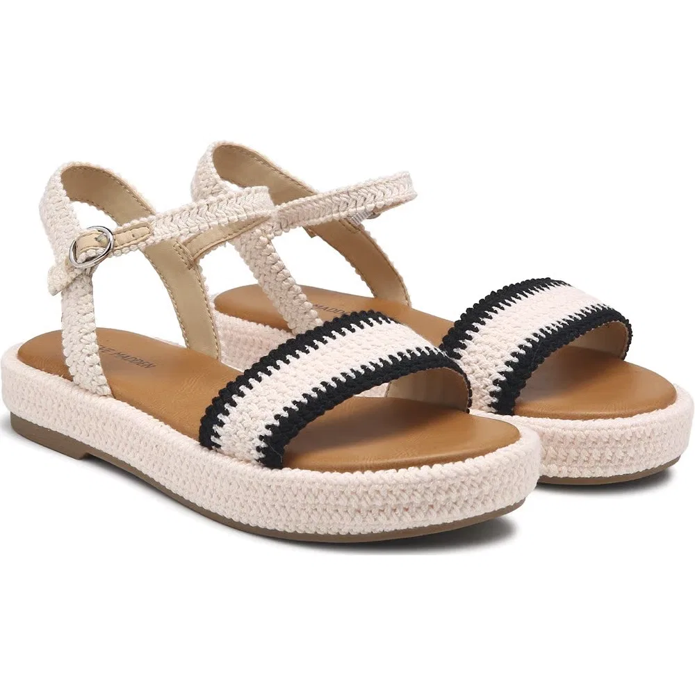 Детские сандалии J-Caprio Steve Madden, Black/Cream Crochet