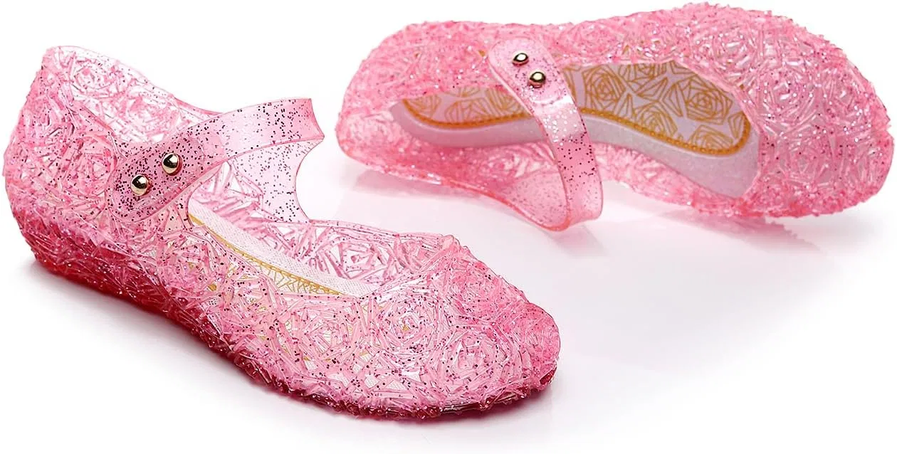 Детские туфли Мэри Джейн для девочек Frozen Inspired Elsa Pajeelo, Pink — фото 4