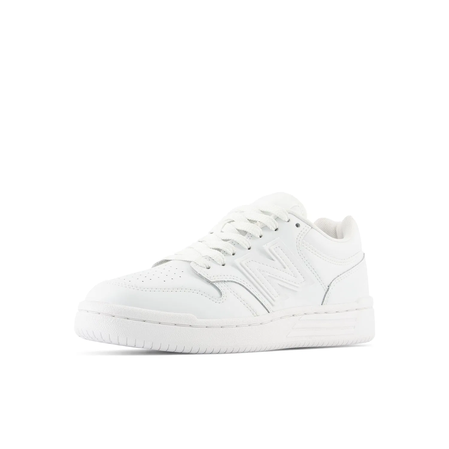 Детские кроссовки для мальчиков кожаные 480 Cm New Balance, White