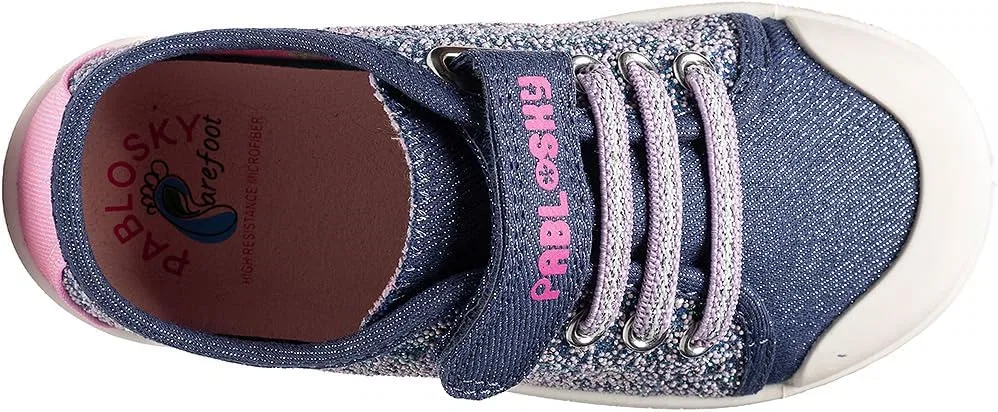 Детские кроссовки для девочек Pablosky Rubber 984420 Pablosky, Navy — фото 3