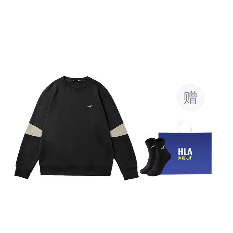 Детский свитшот с принтом Aerospace HLA, Black Trim 19 — фото 4