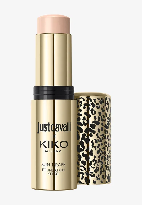 Тональный крем-стик Just Cavalli x Sun-Drape SPF 50 - тональный крем 10 г Kiko Milano, цвет 04 almond drift