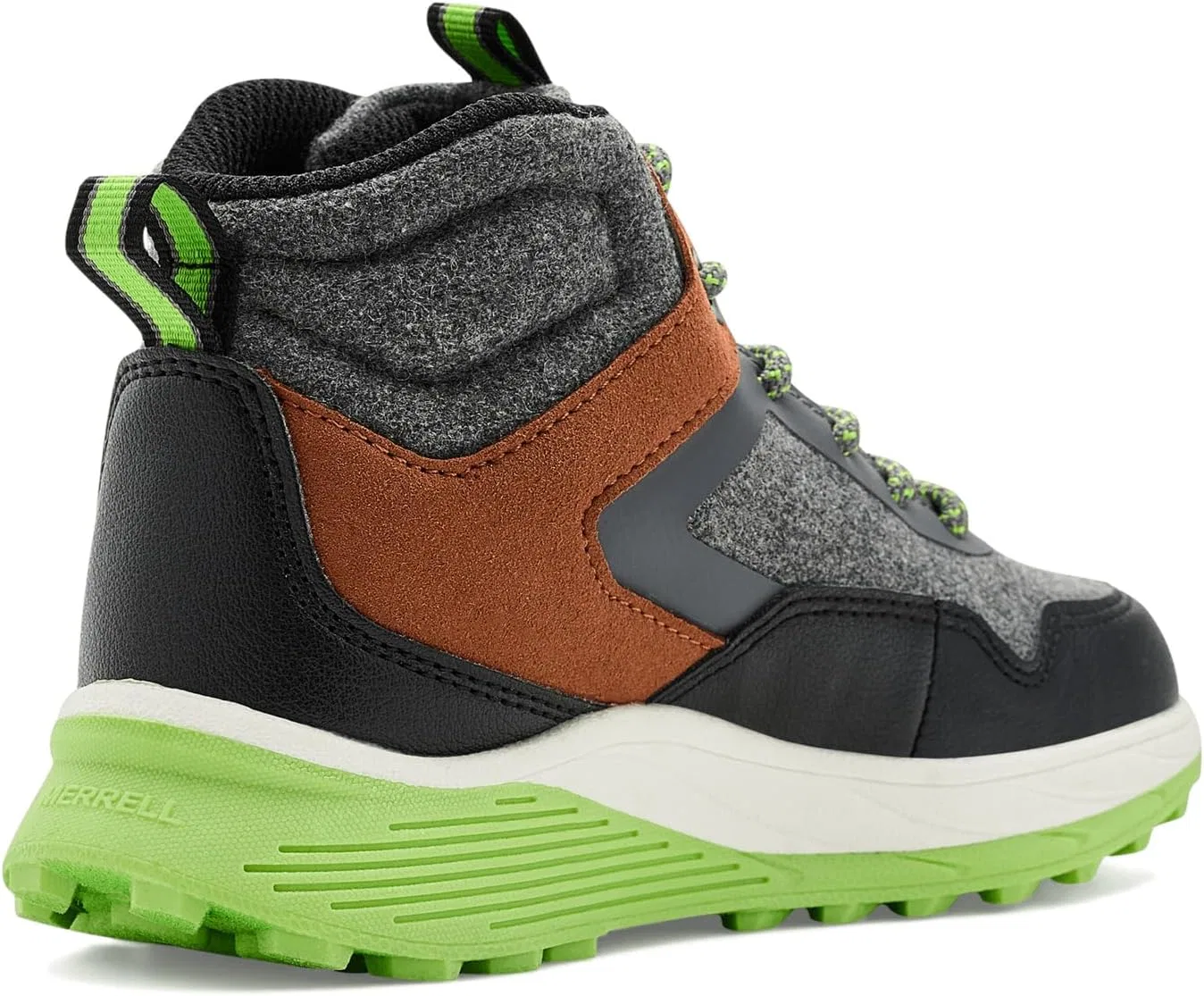 Детские кроссовки для бега Supernova Mid Merrell, Grey/Black — фото 3