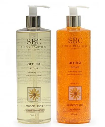 Гель для душа и ванны SBC Arnica Duo, 2 x 250 мл Healthcentre