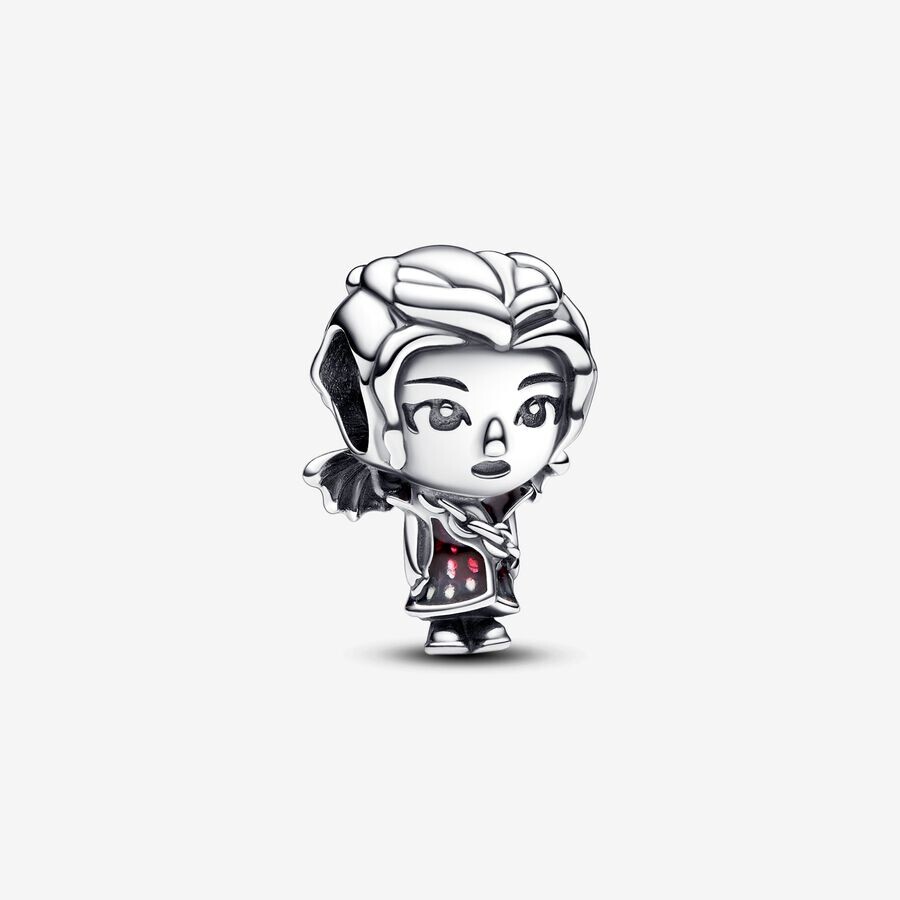 

Шарм Pandora x Game of Thrones Daenerys, серебро/красный