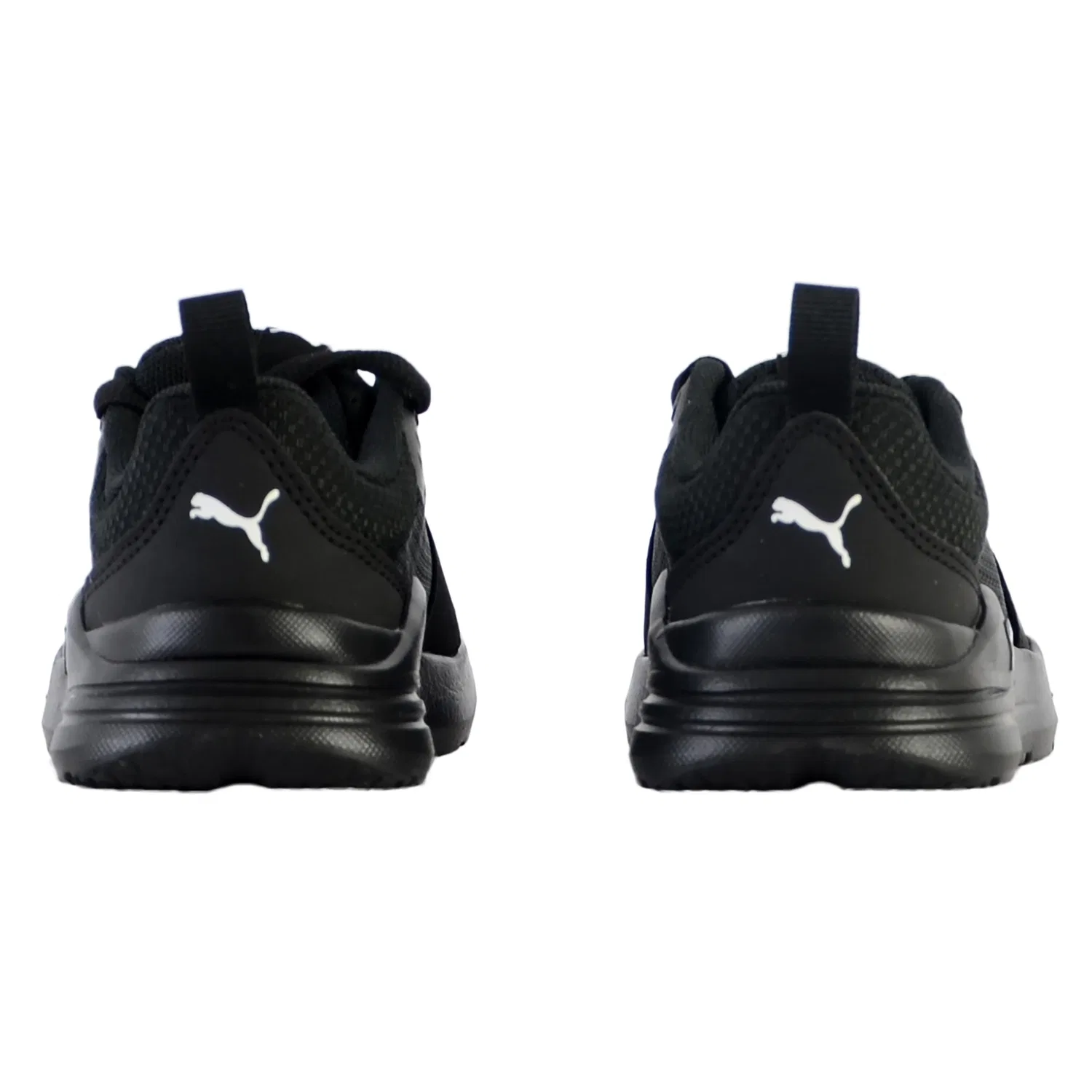 Кроссовки низкие с шнуровкой Wired Run PS Puma, черный — фото 3